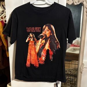Black Taylor Swift The Eras Tour T-Shirt